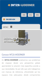 Mobile Screenshot of intza-woerner.com